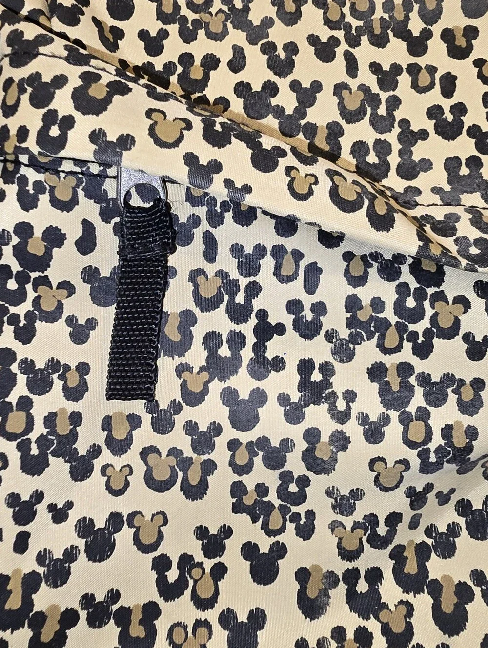 Disney Parks  Mickey Mouse Animal Print Safari Backpack